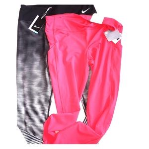 Two pair athletic leggings never worn with tags